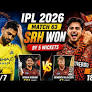 CSK Vs SRH Highlights 2026: Ishan Kishan & Klaasen Power Hyderabad Into Playoffs#ipl2026 #cricket James Charles (k1eVLzYrf7)