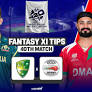 AUS vs OMN Dream11 Prediction, Dream11 Playing XI, Today Match 40, ICC T20 World Cup 2026
