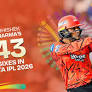 All 43 Sixes by Abhishek Sharma in TATA IPL 2026