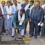 MLA Khageswar Roy lays foundation for four roads under Pathashree in Rajganj