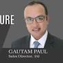 An Exclusive Interview with Gautam Paul, Sales Director, IAI