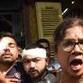 On way to PM Narendra Modi’s rally, BJP workers target Bengal minister Shashi Panja’s Girish Park residen