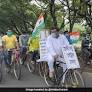 "Modi Babu, Petrol Bekabu": Bengal Minister Rides Cycle Against Fuel Price Hike