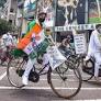 Bengal minister cycles 40km to reach assembly to protest fuel price rise | Kolkata
