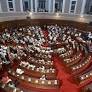 West Bengal BJP MLAs stage sit-in on Assembly premises against Mamata Banerjee govt