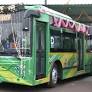 Minister flags off two AC e-buses in Durgapur