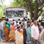 Residents stage road roko near Vellore town to restore bus services