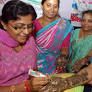 Woman sets record in Mehendi application
