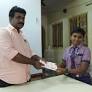 Schoolboy donates Rs 25,000 for cyclone Gaja relief work