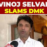 BJP's Vinoj P. Selvam Slams DMK Over Chennai Rains and Sengottaiyan Row - India Today