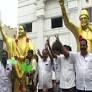 Tamil Nadu: Celebrations at AIADMK office as candidates lead in by-poll results