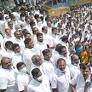AIADMK stage protest condemning the arrest of former minister (photo)