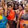Police stop rally taken out by BJP women wing