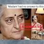 Clip of Indira Gandhi Not Answering a Question About Emergency Is AI-Generated