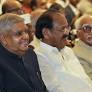 Jagdeep Dhankhar Seen in Public for First Time Since Resignation at Radhakrishnan’s VP Swearing-in