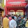 Unrest in Nilam Bazar as tube well established in entrance path of Kali Mandir by local named Sihab Uddin