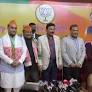 Expelled Congress MLAs Ajanta Neog, Rajdeep Gowala, former BPF MLA join BJP in Assam
