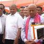 BTC Chief Hagrama Mohilary Lays Foundation Stone of Goreswar Flyover