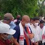 Assam: Lahowal MLA Binod Hazarika takes stock of erosion in Nahaguli