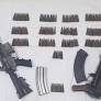 Arms and ammunition recovered from ex-MLA Hitesh Basumatary’s residence
