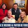 Pedro Pablo Kuczynski se inscribió al partido de Fiorella Molinelli