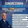 CONGRESSMAN CARLOS A. GIMENEZ DELIVERS +$78 MILLION IN INVESTMENTS FOR FL-28