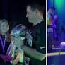 Mike Macdonald Celebrates Super Bowl Victory With Wife at Afterparty