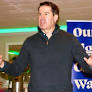 Representative Seth Moulton, running for US Senator, held a meet and greet with Woburn residents
