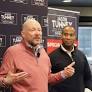 John James, Tom Leonard rally for Jason Tunney at Pizza Sam's