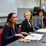 AOC joins Houlahan at DCCC Chesco site roundtable
