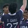 Vihaan Malhotra with a Batting vs. USA