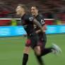 Alejandro Grimaldo gets on the scoresheet for Bayer Leverkusen
