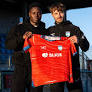 Walton and Hersham manager Jakub Pietrzak praises exciting addition Francis Amartey
