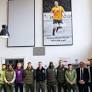Diogo Jota art created by ink from floral tributes left at Molineux