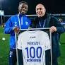 Gideon Mensah marks 100 appearances for Auxerre
