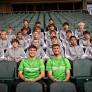 U.S. Bundesliga Stars Gio Reyna and Joe Scally Meet International Soccer Academy Players in Germany