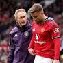 Man Utd hit by injury blow as Luke Shaw limps out of Crystal Palace clash in first half