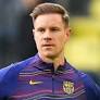 VIDEO: Extremely awkward moment goalkeeper Marc-Andre ter Stegen is refused chance to vote in Barcelona presidential election due to 'admin error'