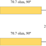 Design of a microstrip Wilkinson power divider using a low pass filter with the particle swarm optimization algorithm