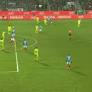 Oliver Baumann makes a great save