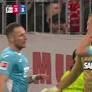 Oliver Baumann makes a great save