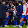 Robin Le Normand injured in Atletico Madrid's Champions League match