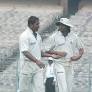 Shib Shankar Paul and Ranadeb Bose share a word
