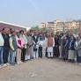 Saryu Roy flags illegal parking at Aambagan ground