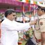 Tripura CM presents various Medals during I-Day celebration