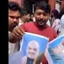 TMC students’ wing expels leader over viral video of ‘attempt’ to burn Tagore’s photo