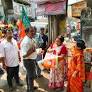 Baranagar: BJP’s Sajal Ghosh campaigns for WB polls #Gallery