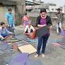 Kite fest in Bally on Saraswati Puja
