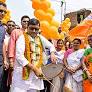 Bankura: BJP Candidate Dibakar Gharami Campaigns #Gallery