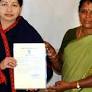 Srirangam MLA Valarmathi takes oath
